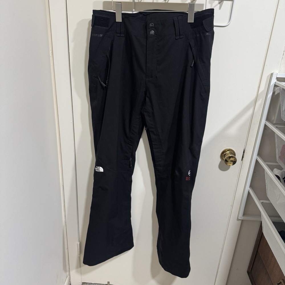 The North Face Summit Series Black Shell Ski Reeco Hyvent Pants Women Size Large
